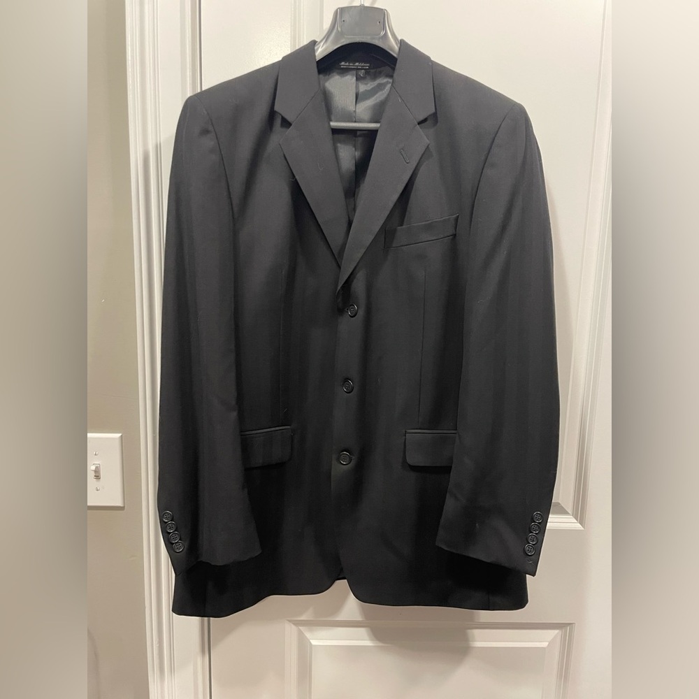 Roma Elegant Black Men's Suit